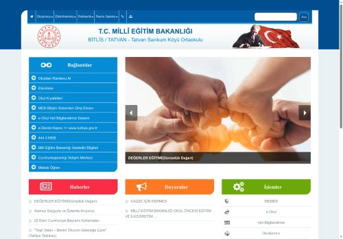 Tatvan Sarıkum Köyü Ortaokulu - BİTLİS / TATVAN