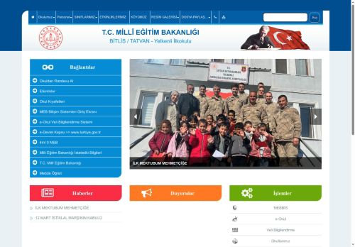 Yelkenli İlkokulu - BİTLİS / TATVAN