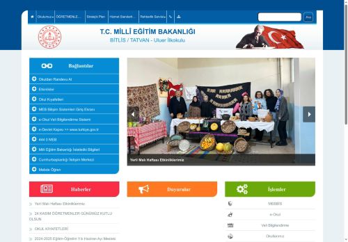 Uluer İlkokulu - BİTLİS / TATVAN