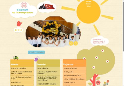 100. Yıl Cumhuriyet Anaokulu - BİTLİS / TATVAN