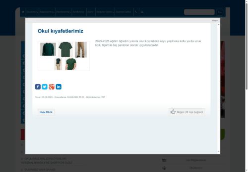 Çavuşlar İlkokulu - BOLU / DÖRTDİVAN