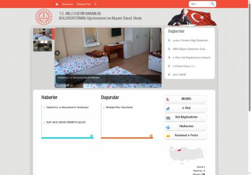 Öğretmenevi ve Akşam Sanat Okulu - BOLU / DÖRTDİVAN