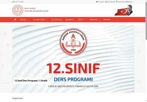 Gerede Anadolu Lisesi - BOLU / GEREDE