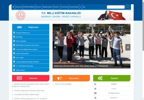 SÖĞÜT İLKOKULU - BURDUR / ÇAVDIR