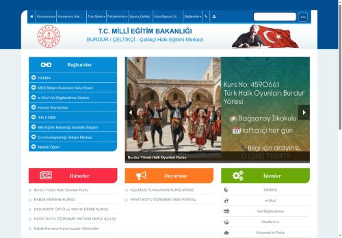 Çeltikçi Halk Eğitimi Merkezi - BURDUR / ÇELTİKÇİ