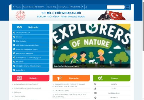 Adnan Menderes İlkokulu - BURDUR / GÖLHİSAR