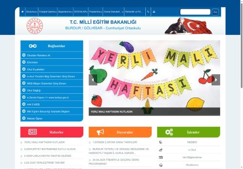 Cumhuriyet Ortaokulu - BURDUR / GÖLHİSAR