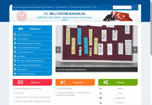 Gölhisar Anadolu İmam Hatip Lisesi - BURDUR / GÖLHİSAR