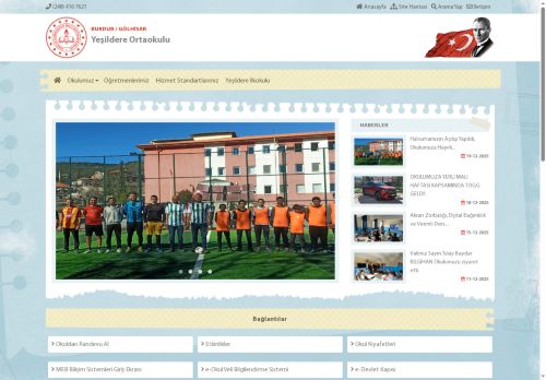 Yeşildere Ortaokulu - BURDUR / GÖLHİSAR