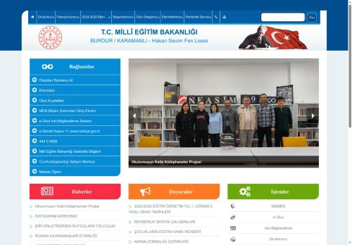 Hakan Sevim Fen Lisesi - BURDUR / KARAMANLI