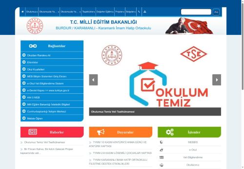 Karamanlı İmam Hatip Ortaokulu - BURDUR / KARAMANLI