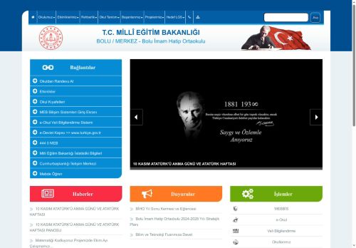 Bolu İmam Hatip Ortaokulu - BOLU / MERKEZ