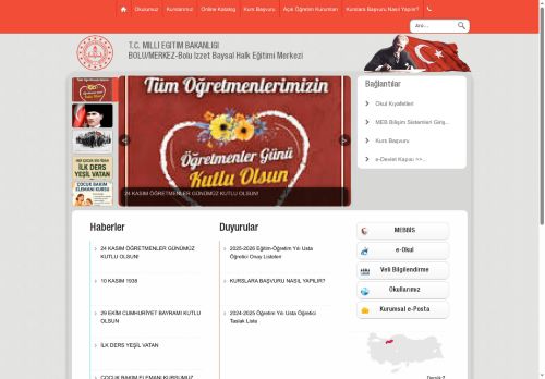 Bolu İzzet Baysal Halk Eğitimi Merkezi - BOLU / MERKEZ