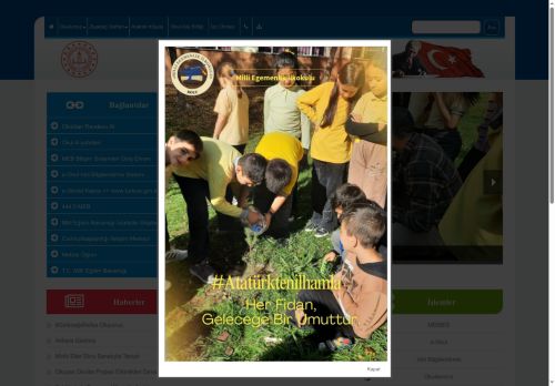 Milli Egemenlik İlkokulu - BOLU / MERKEZ