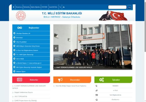 Sakarya Ortaokulu - BOLU / MERKEZ