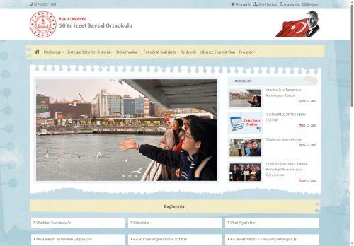 50 Yıl İzzet Baysal Ortaokulu - BOLU / MERKEZ