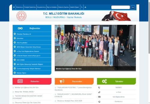 Yazılar İlkokulu - BOLU / MUDURNU