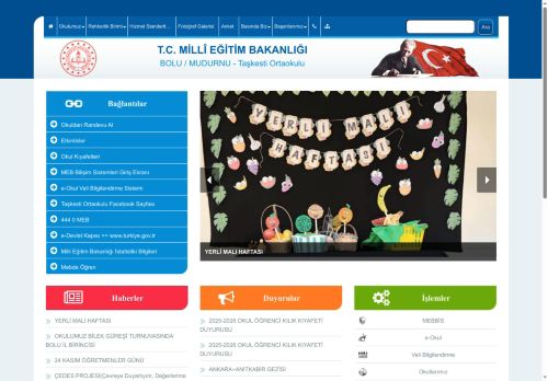 Taşkesti Ortaokulu - BOLU / MUDURNU