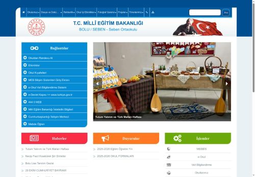 Seben Ortaokulu - BOLU / SEBEN