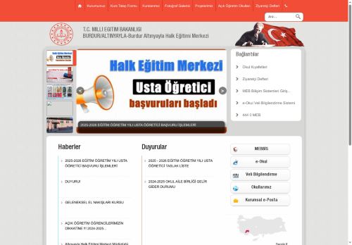 Burdur Altınyayla Halk Eğitimi Merkezi - BURDUR / ALTINYAYLA