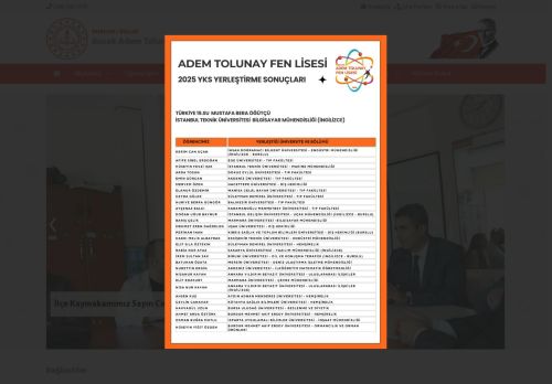 Bucak Adem Tolunay Fen Lisesi - BURDUR / BUCAK