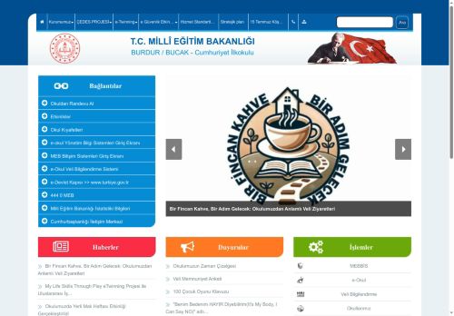 Cumhuriyet İlkokulu - BURDUR / BUCAK