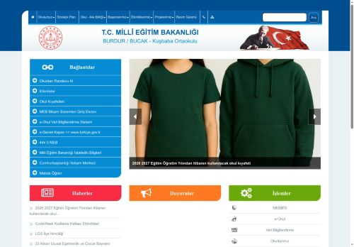 Kuşbaba Ortaokulu - BURDUR / BUCAK