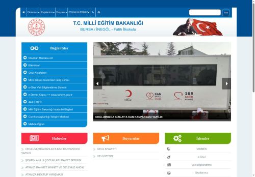 Fatih İlkokulu - BURSA / İNEGÖL