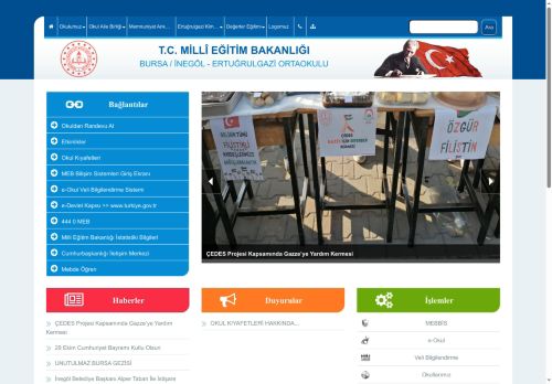 ERTUĞRULGAZİ ORTAOKULU - BURSA / İNEGÖL