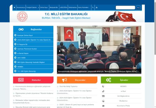 İnegöl Halk Eğitimi Merkezi - BURSA / İNEGÖL