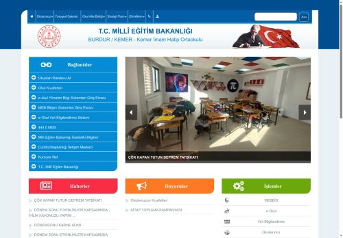 Kemer İmam Hatip Ortaokulu - BURDUR / KEMER