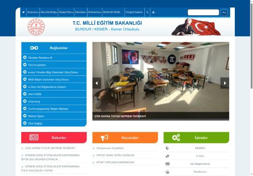 Kemer Ortaokulu - BURDUR / KEMER