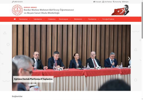 Burdur Merkez Mehmet Akif Ersoy Öğretmenevi ve Akşam Sanat Okulu Müdürlüğü - BURDUR / MERKEZ