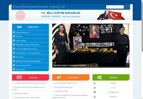 Kozluca Ortaokulu - BURDUR / MERKEZ