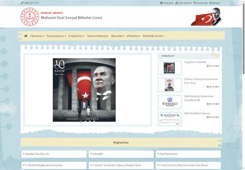 Mehmet Uzal Sosyal Bilimler Lisesi - BURDUR / MERKEZ