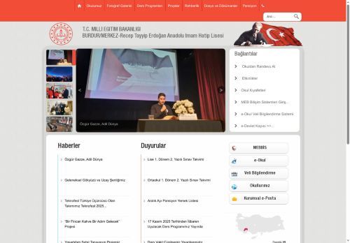 Recep Tayyip Erdoğan Anadolu İmam Hatip Lisesi - BURDUR / MERKEZ