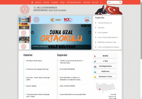 Suna Uzal Ortaokulu - BURDUR / MERKEZ