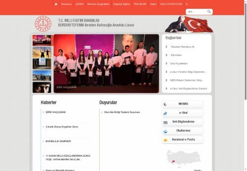 İbrahim Kafesoğlu Anadolu Lisesi - BURDUR / TEFENNİ
