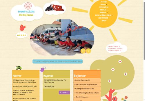 Dereköy İlkokulu - BURDUR / YEŞİLOVA