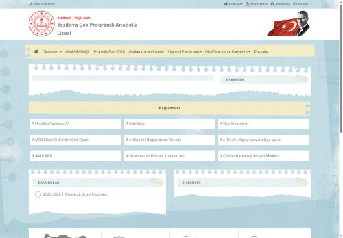 Yeşilova Çok Programlı Anadolu Lisesi - BURDUR / YEŞİLOVA