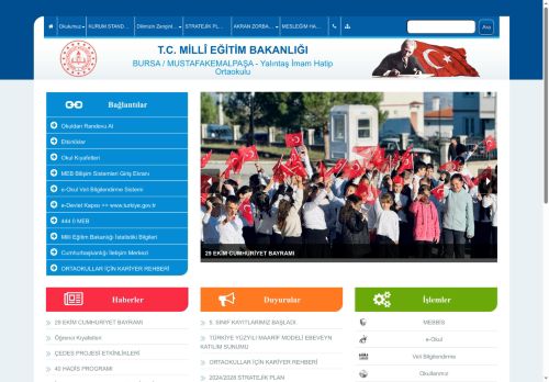 Yalıntaş İmam Hatip Ortaokulu - BURSA / MUSTAFAKEMALPAŞA
