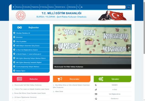 Şerif-Rabia Kutlucan Ortaokulu - BURSA / YILDIRIM