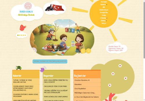 Ali Kütahya İlkokulu - BURSA / GEMLİK