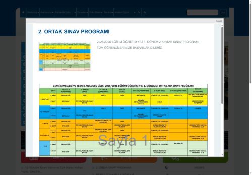 Gemlik Mesleki ve Teknik Anadolu Lisesi - BURSA / GEMLİK