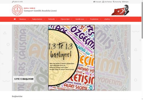 Gemport Gemlik Anadolu Lisesi - BURSA / GEMLİK