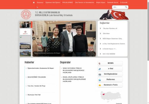 Lale Kemal Kılıç Ortaokulu - BURSA / GEMLİK