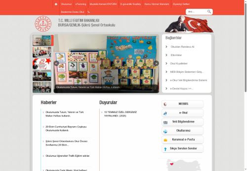 Şükrü Şenol Ortaokulu - BURSA / GEMLİK