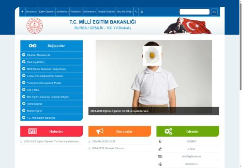 100.Yıl İlkokulu - BURSA / GEMLİK