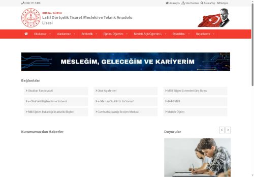 Latif Dörtçelik Ticaret Mesleki ve Teknik Anadolu Lisesi - BURSA / GÜRSU