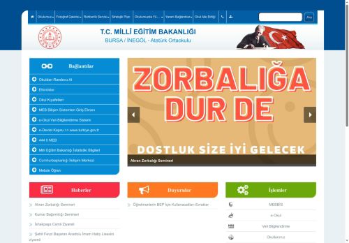 Atatürk Ortaokulu - BURSA / İNEGÖL